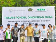 Gandeng FFLI, Jababeka Tanam 200 Pohon: Inisiatif Hijau Ciptakan Kota Mandiri Berkelanjutan penanaman 200 pohon jababeka infrastruktur ffli realestat.id dok