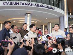 Presiden Prabowo Resmikan Stasiun Tanah Abang Baru, Simbol Modernisasi Transportasi Publik Jakarta stasiun tanah abang baru ptpp peresmian presiden prabowo realestat.id dok
