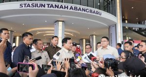 Presiden Prabowo Resmikan Stasiun Tanah Abang Baru, Simbol Modernisasi Transportasi Publik Jakarta stasiun tanah abang baru ptpp peresmian presiden prabowo realestat.id dok
