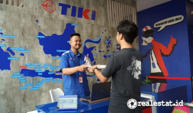 tiki keamanan data pribadi kurir jasa logistik realestat.id dok