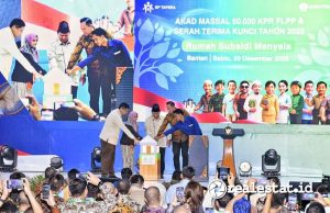 KPR Subsidi Laris Manis, BP Tapera Cetak Rekor Penyaluran FLPP 2025 Akad Massal Penyaluran 50.030 KPR FLPP BP Tapera-RealEstat.id