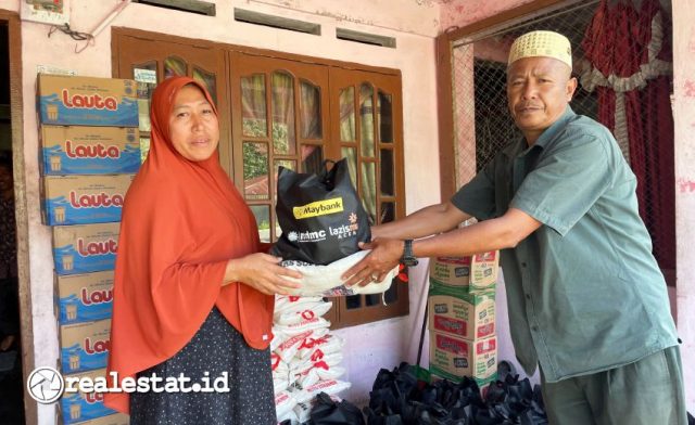 Bantuan Korban Bencana Sumatra Maybank realestat.id dok