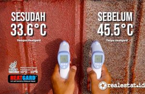 Besut Kampanye #BeatTheHeat, Cat Heatgard Hadirkan Suasana Nyaman di Sekolah Cat Heatgard Aquaproof insulasi panas realestat.id dok