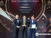 Paramount Land Sabet Gelar ‘Best Township Developer’ di PropertyGuru Asia Property Awards 2025 Paramount Land Best Township Developer PropertyGuru Asia Property Awards 2025 realestat.id dok