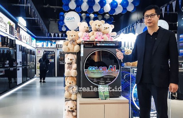 Pembukaan AQUA Inspired Shop Atria MOI Jakarta-RealEstat.id