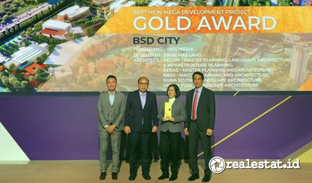 Sinar Mas Land BSD City Nava Park MIPIM Asia Awards 2025 realestat.id dok