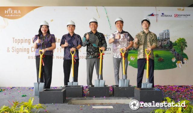 Sinar Mas Land Mitbana Topping Off Hiera Sport & Lifestyle Center BSD City realestat.id dok (1)