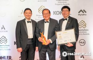 Summarecon Borong 16 Penghargaan di PropertyGuru Indonesia Property Awards 2025 Summarecon Agung Founder Soetjipto Nagaria PropertyGuru Indonesia Property Awards 2025 realestat.id dok