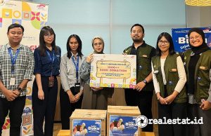 Astra Property Donasi 2.473 Buku Lewat Program Book It Forward untuk Perluas Literasi program donasi buku Astra Property bertajuk Book It Forward-RealEstat.id